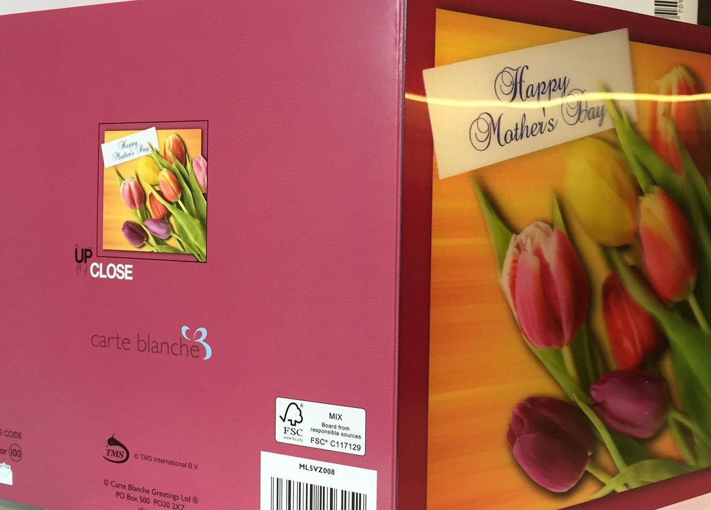 3D Holographic Anyone Happy Mother's day, Mother's day Greetings Card