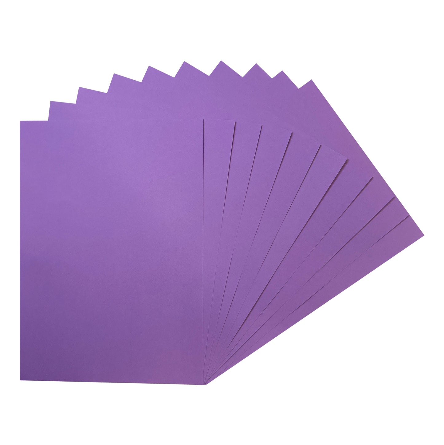 Pack of 100 A4 Light Purple Coloured Paper 75gsm Sheets