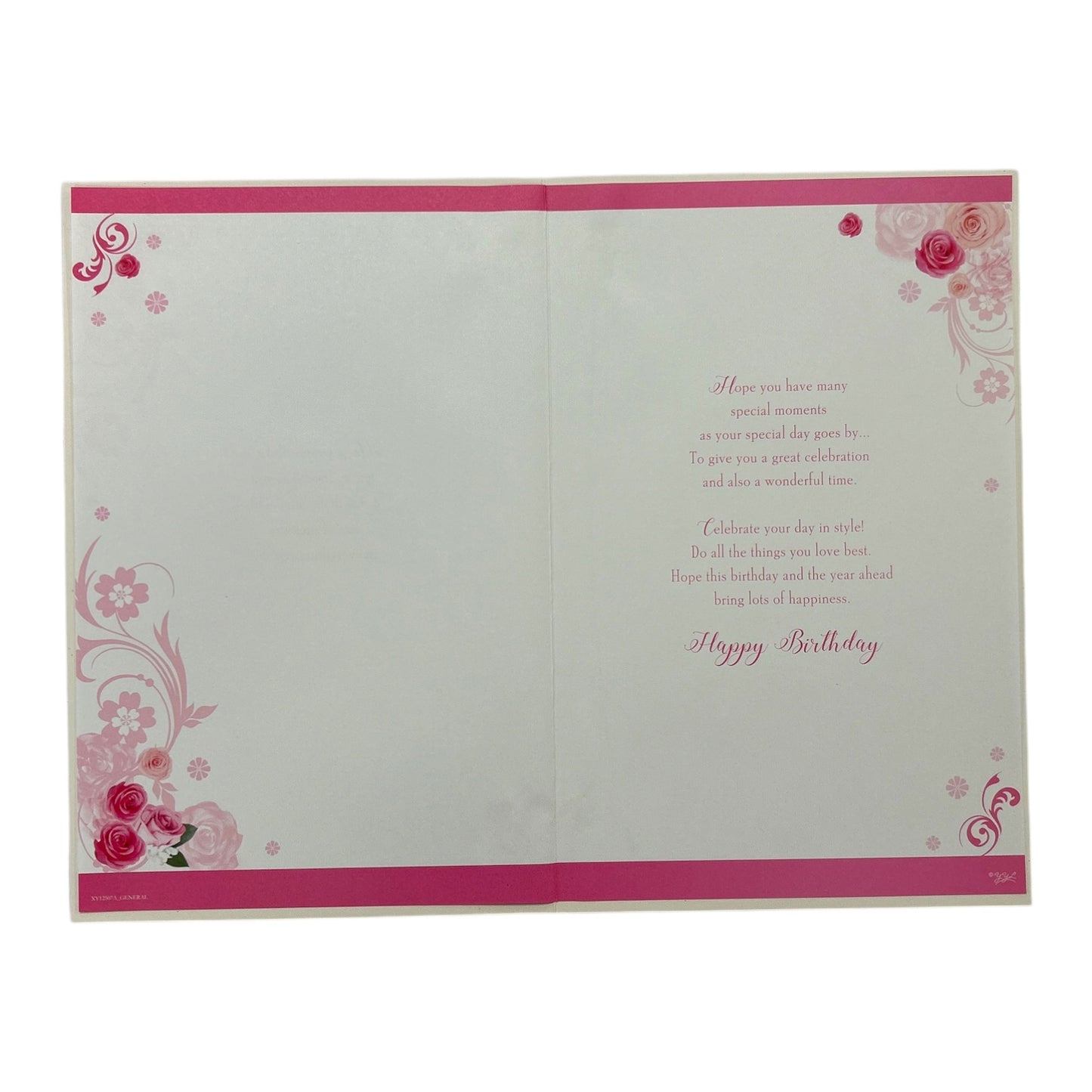 Special Sister-In-Law Girl Walking Through A Park Birthday Card