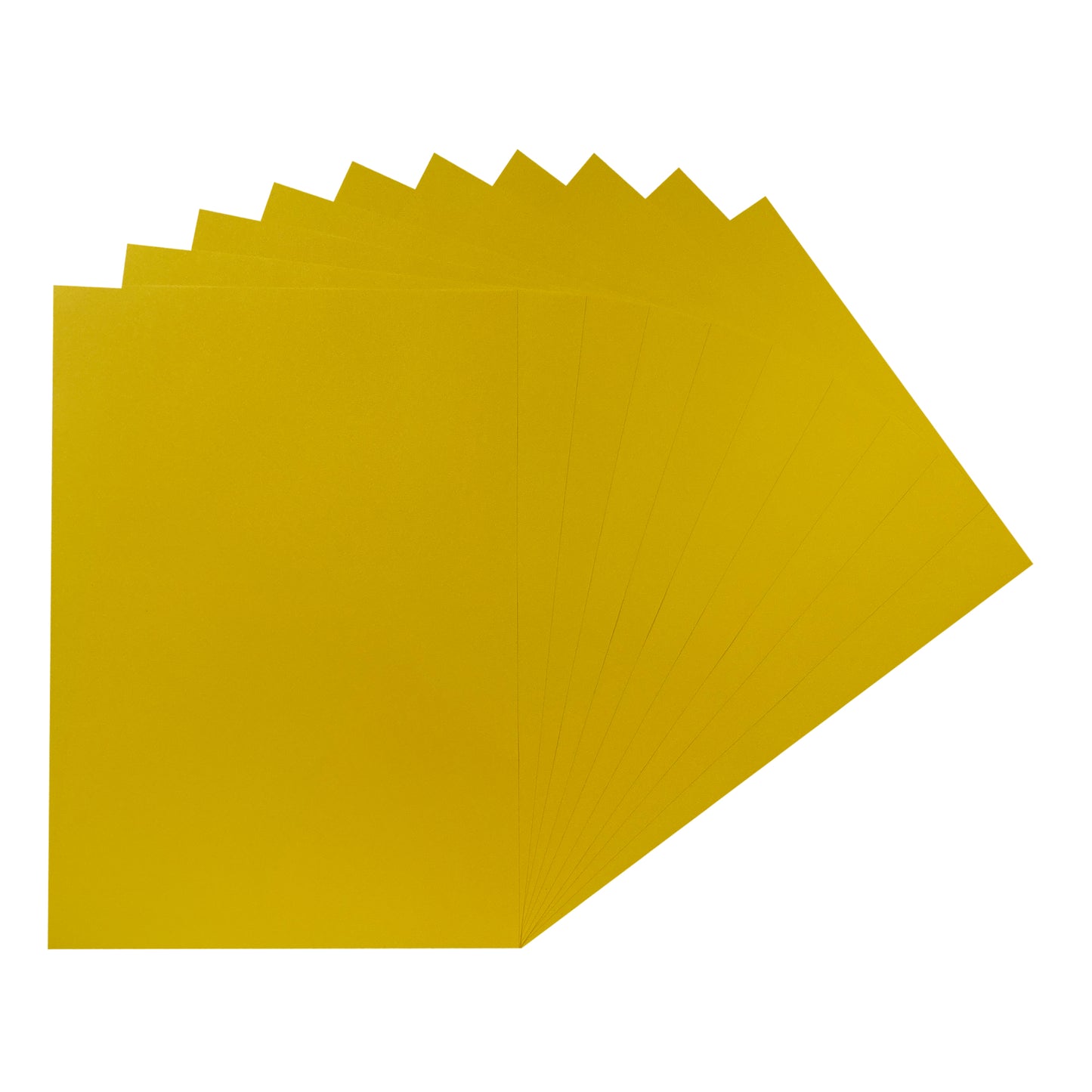 Pack of 100 A4 Yellow Coloured Paper 75gsm Sheets