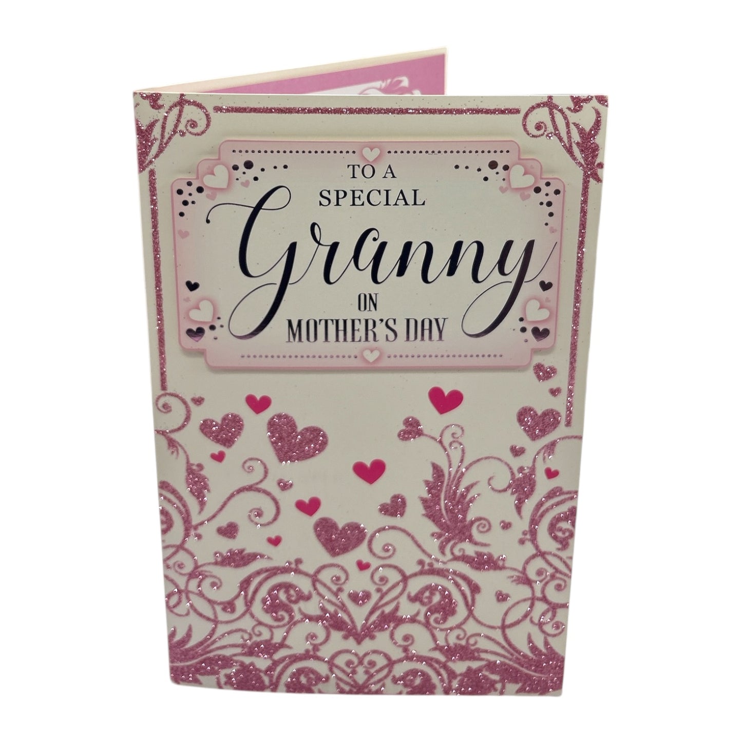 To A Special Granny Classic Mini Pink Hearts Design Mother's Day Boxed Card