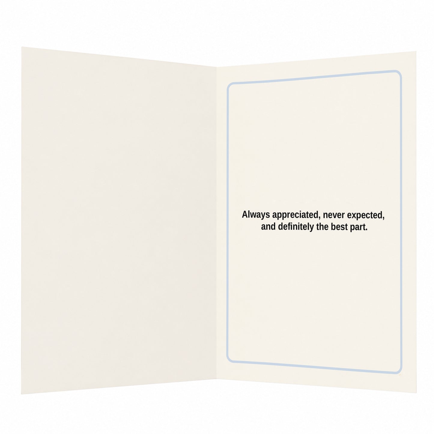 You're the Human Version of Extra Chips Open Card