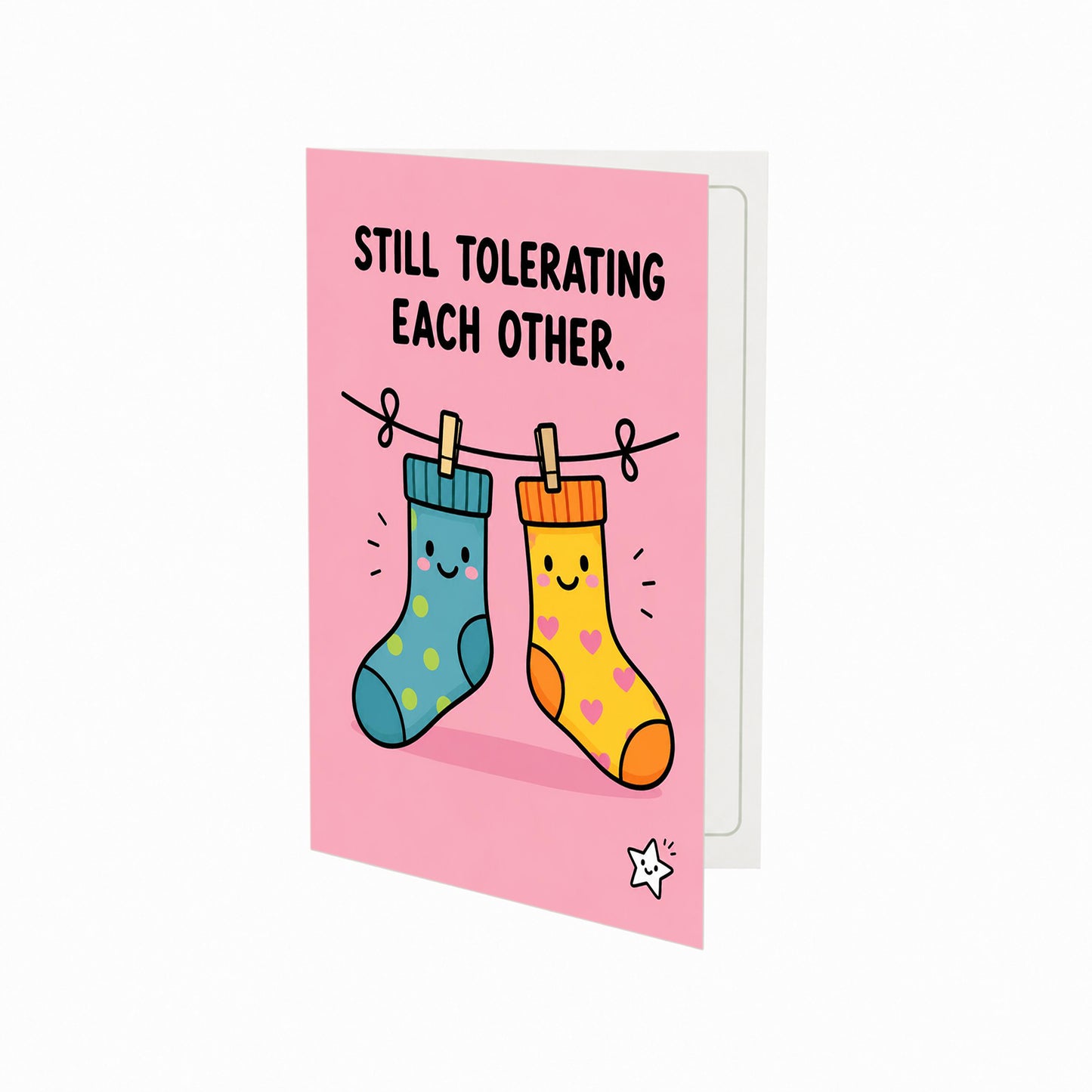 Still Tolerating Each Other Anniversary Congratulations Card