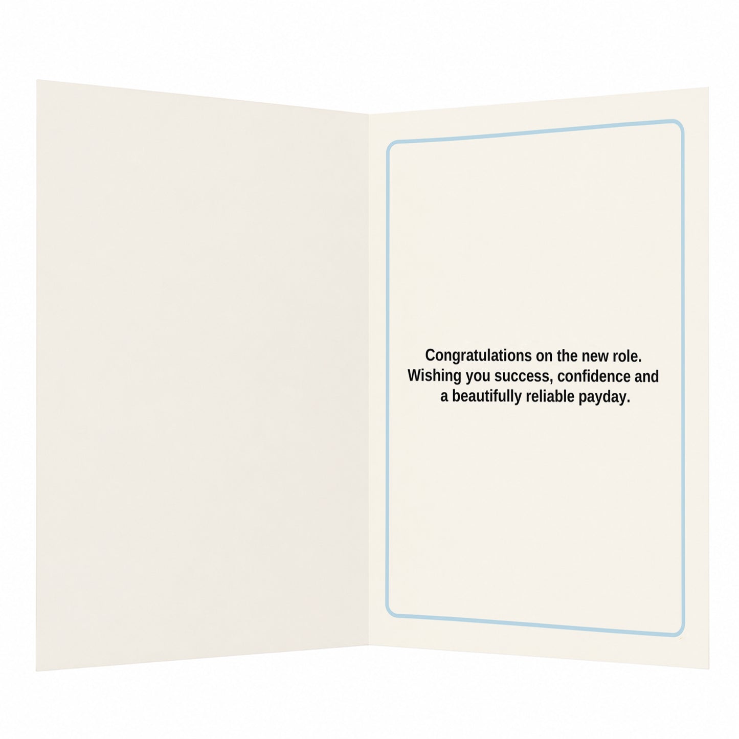 Go Get That Direct Deposit New Job Congratulations Card