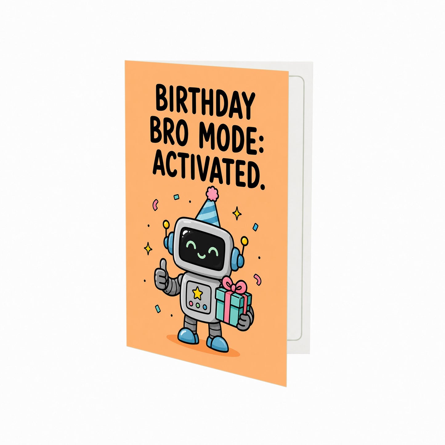 Bro Mode Activated Brother Birthday Card