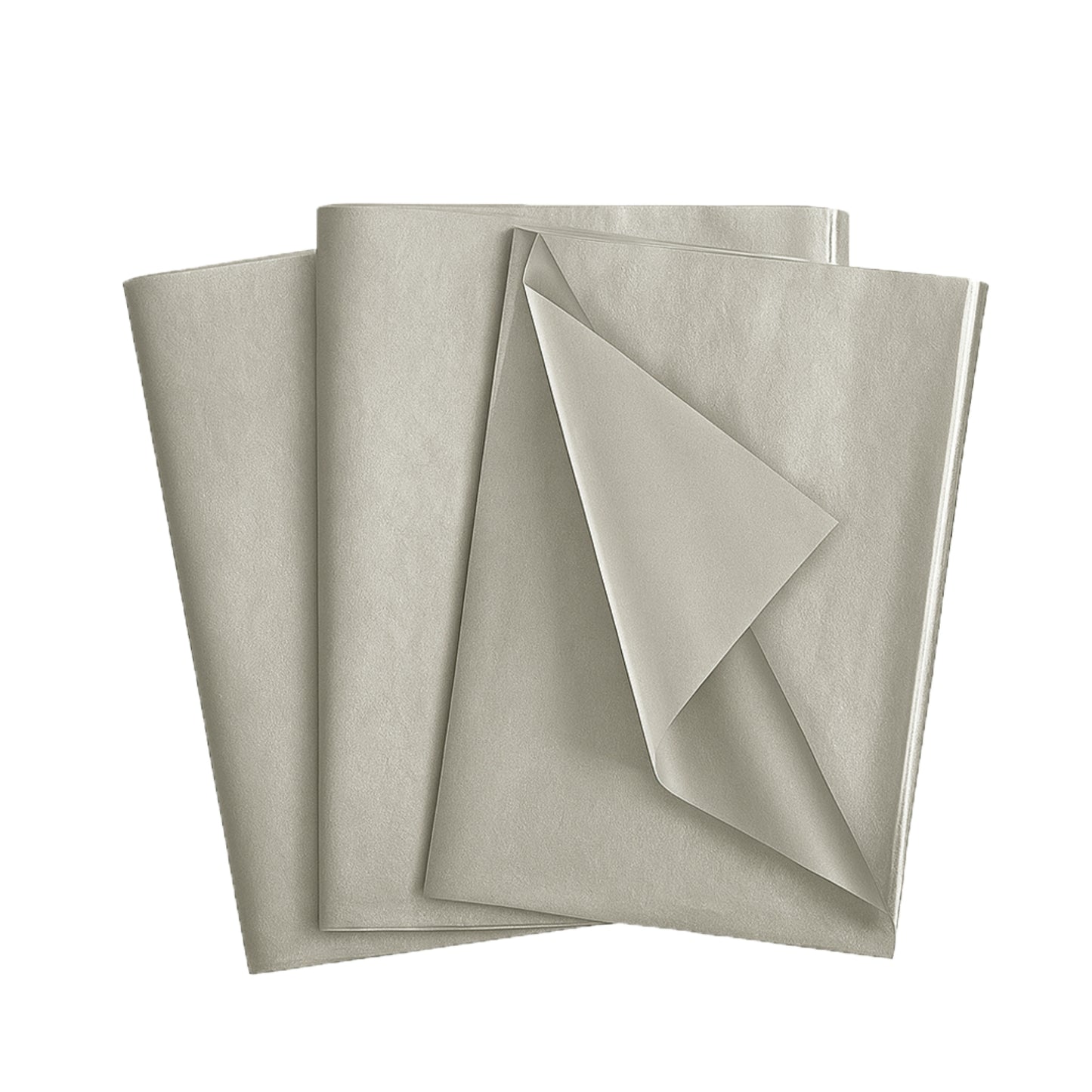 Pack of 180 Metallic Silver Acid Free 50 x 70cm Tissue Paper Sheets