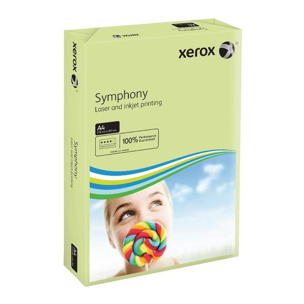 Pack of 250 A4 Pastel Green 160gsm Xerox Symphony Card