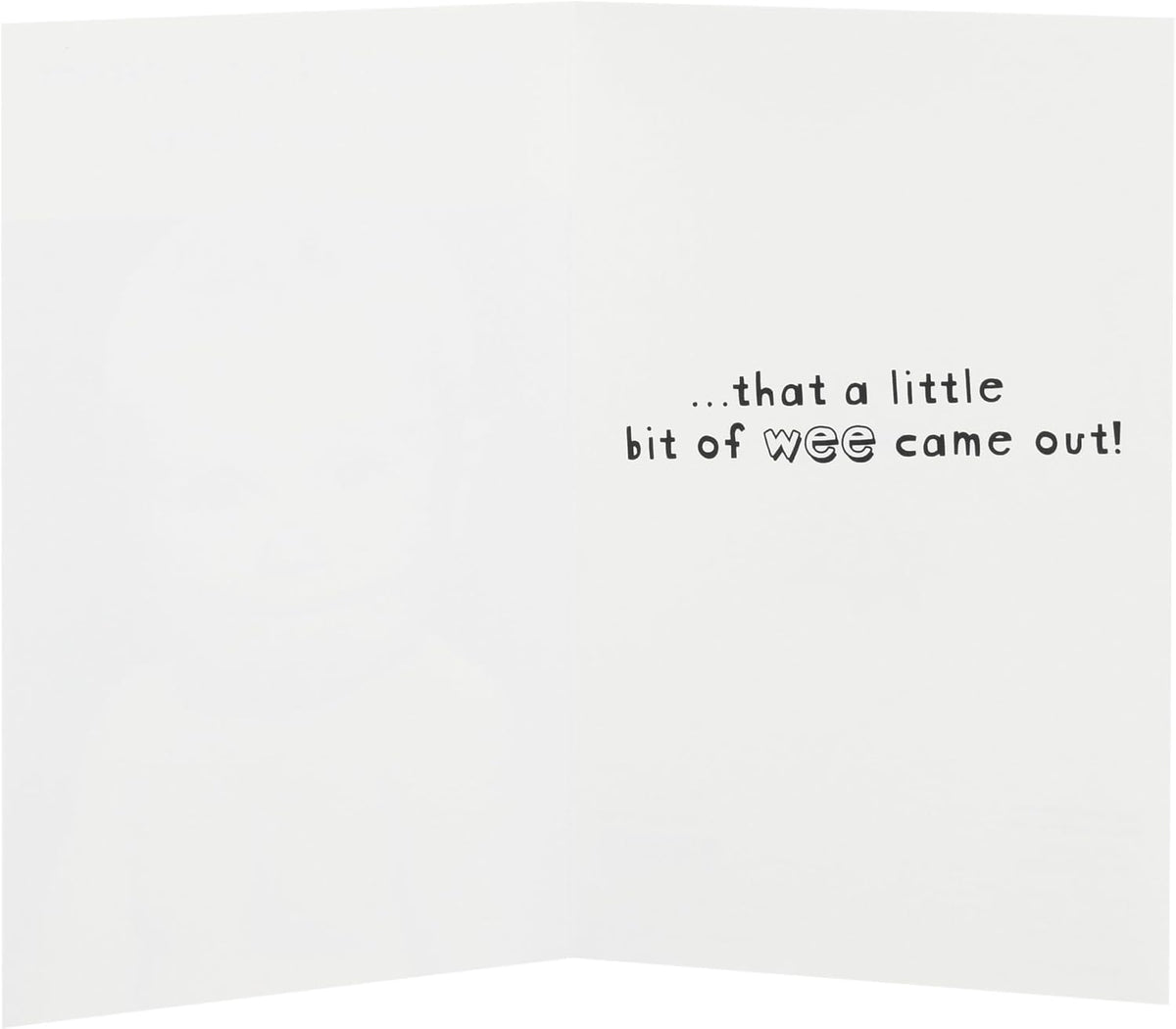 Funny Baby Design Birthday Card