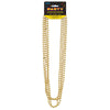 Pack of 4 32" Gold Metallic Bead Necklaces