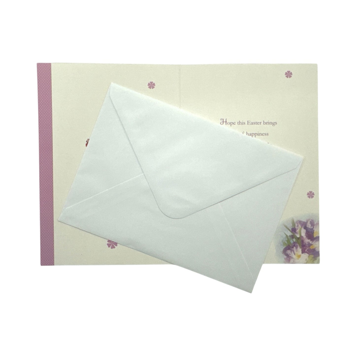 For A Dear Godfather Cute Rabbit Floral Design Easter Card