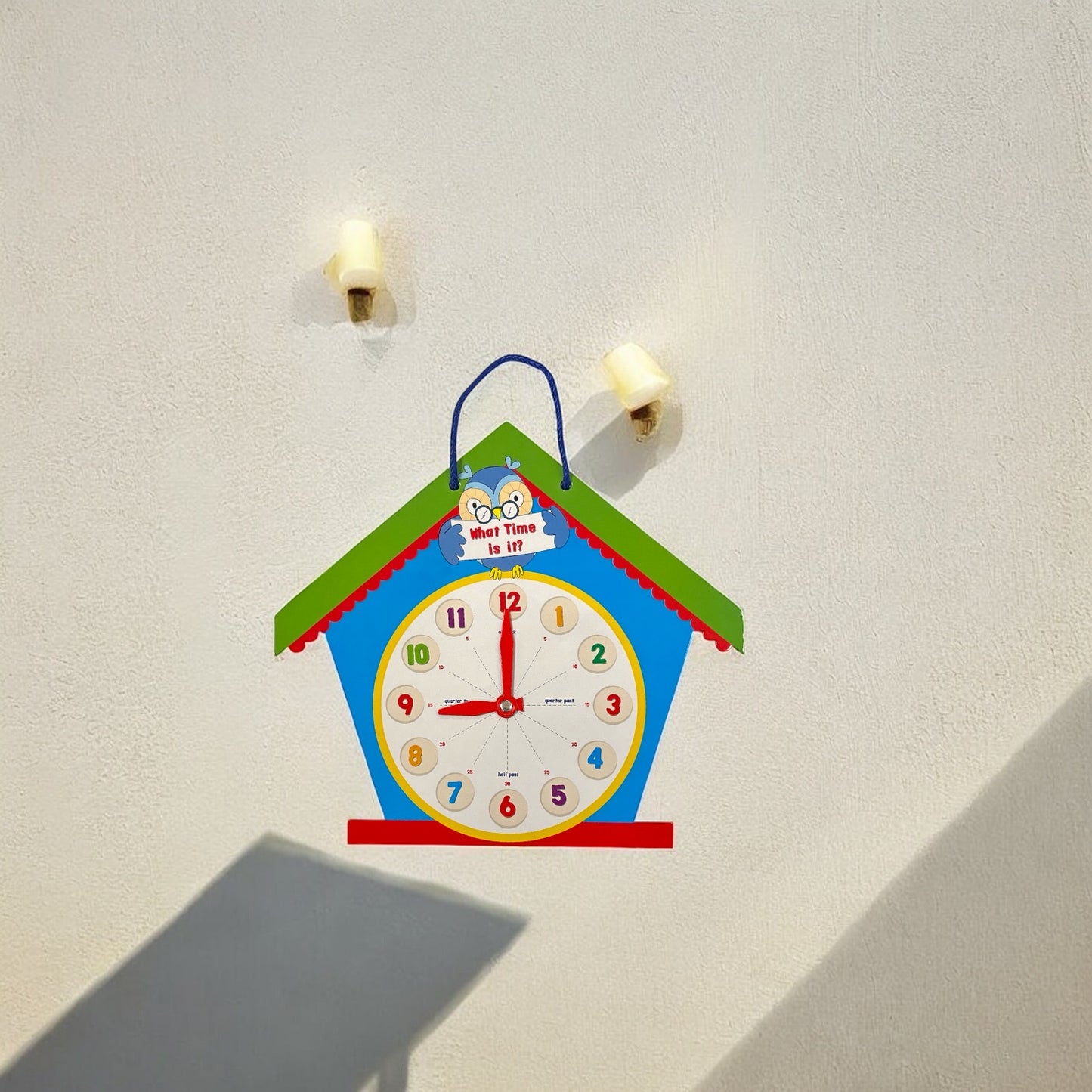 Learn to Tell The Time Clock by Janrax