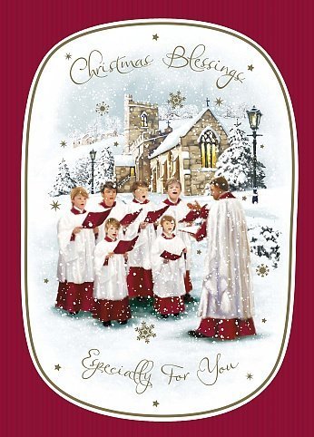 Traditional Religious Blessing Especially For You Christmas Greeting Card