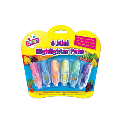 6 Scented Mini Highlighters