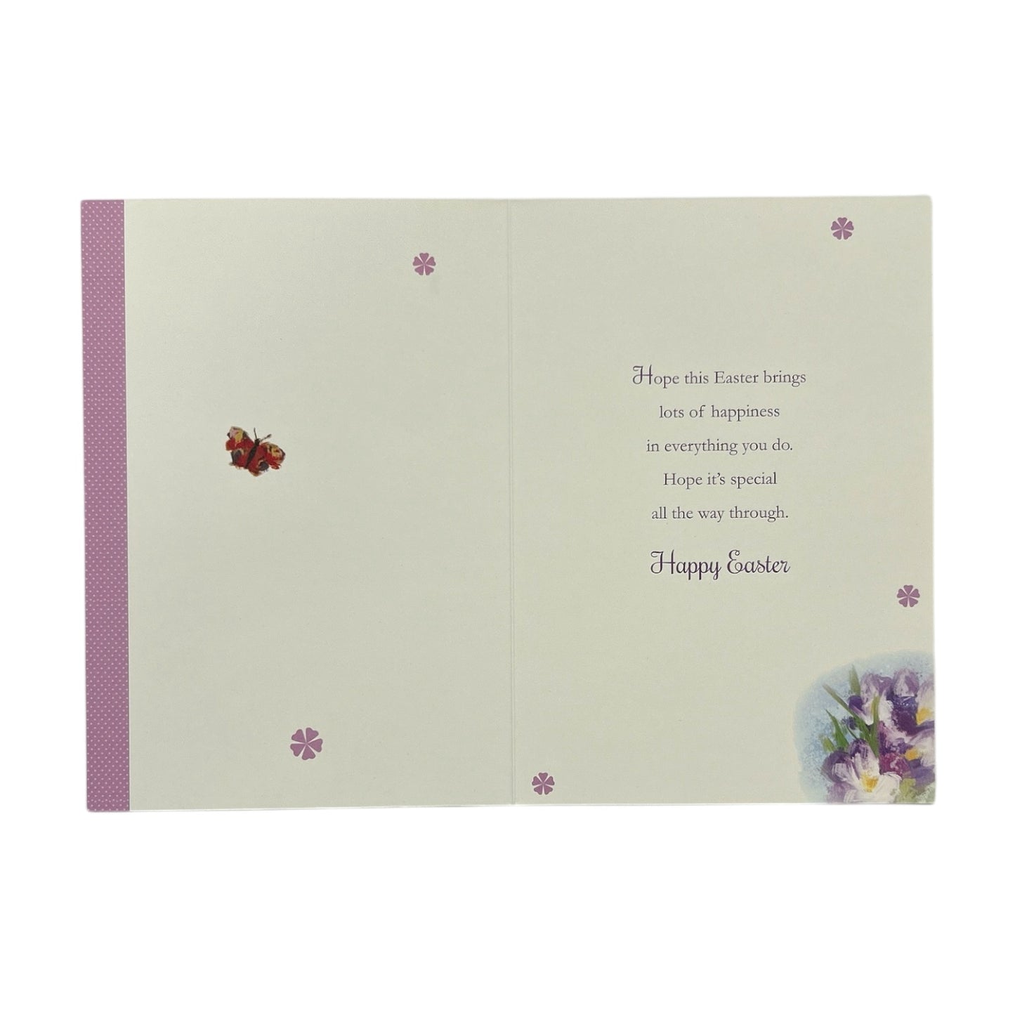 For A Dear Godson Cute Rabbit Floral Design Easter Card