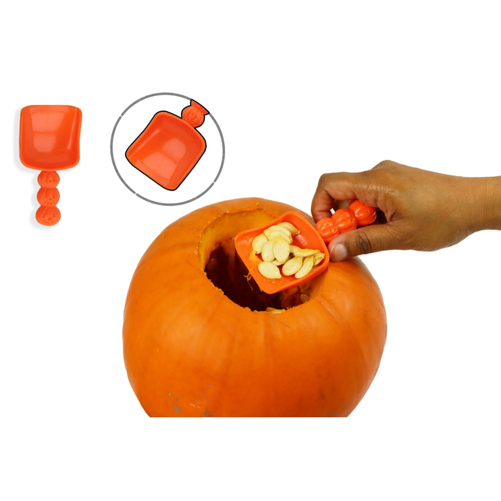 Halloween 9 Piece Pumpkin Carving Tool Set - Stencils Cutter Scooper