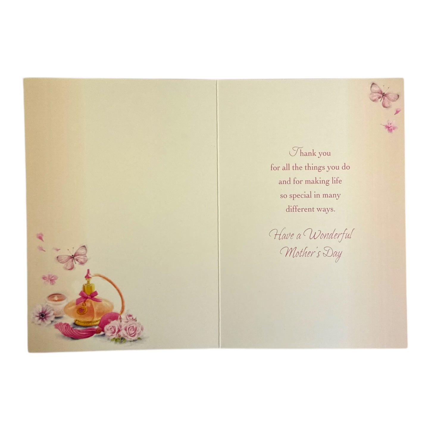 To A Special Nanna Pretty Parfum Design Mother's Day Card