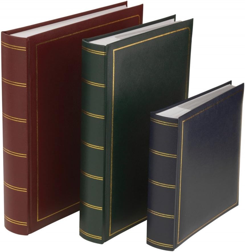 Grafton Green 6x4 Slip In Photo Album - 200 Photos
