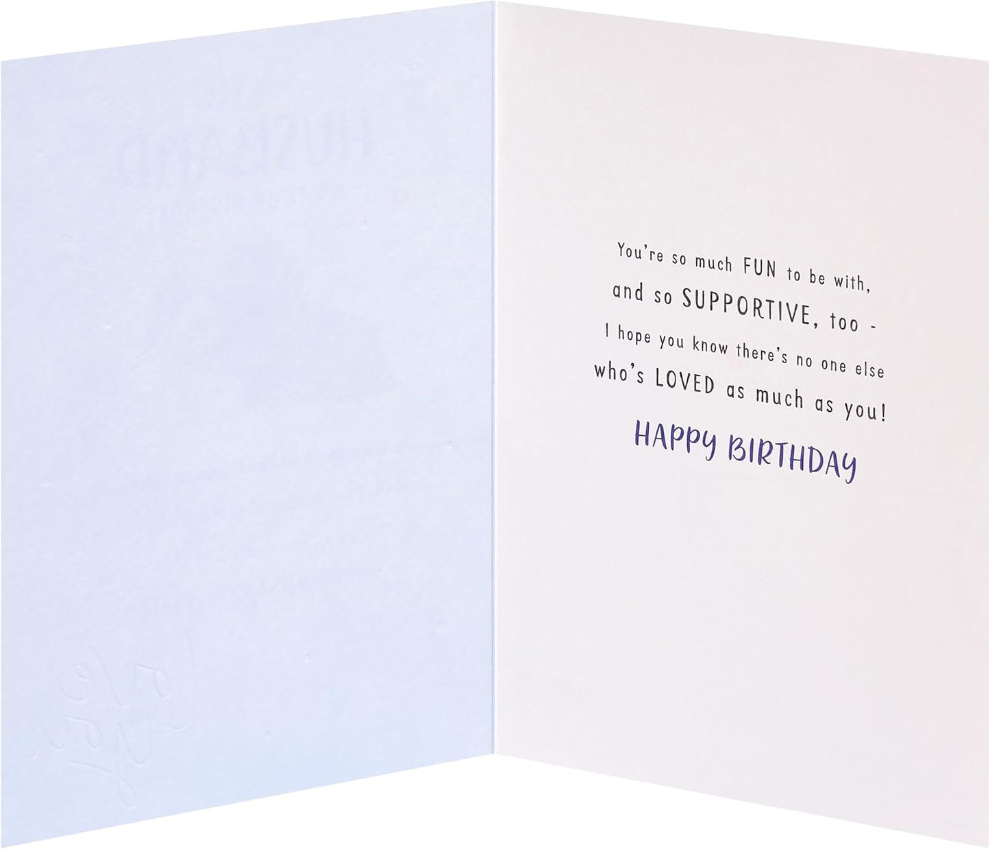 Cavapoo Puppies Design Husband Birthday Card