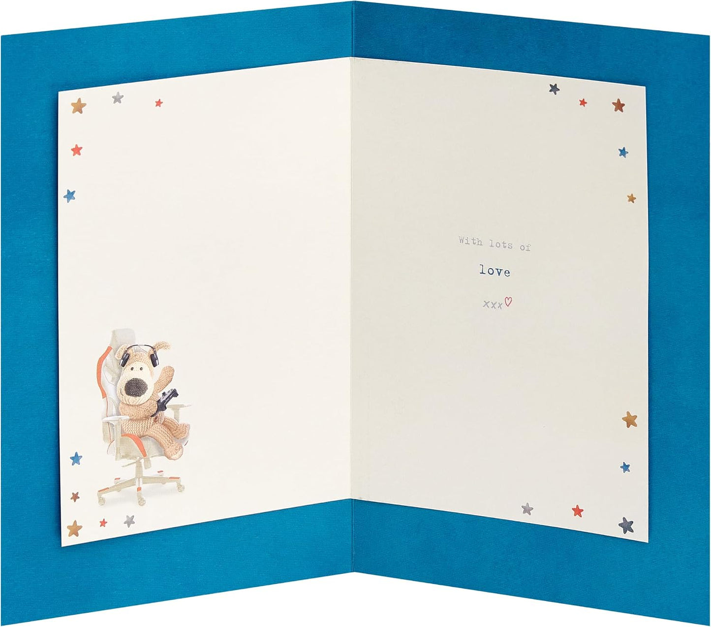 Boofle with Headphones Brother Birthday Card