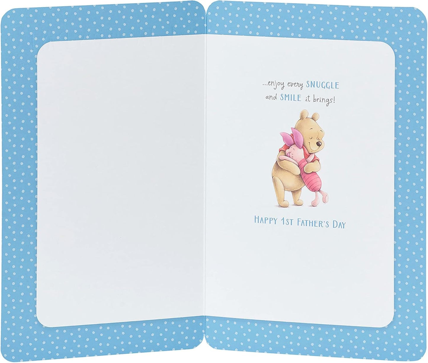 Disney Winnie the Pooh Design 1st Father's Day Card
