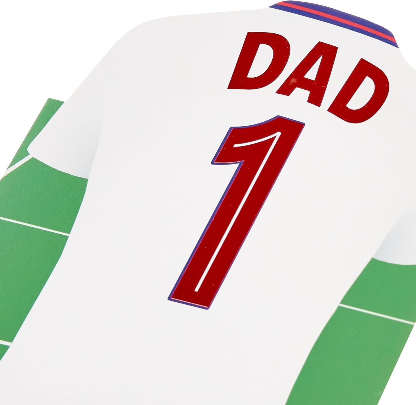 Football Shirt Design Dad Birthday Card