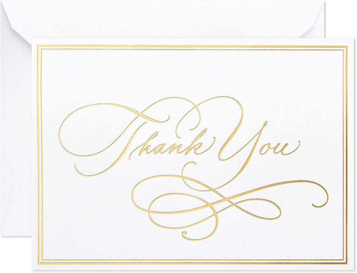 Thank You Cards Assortment (50 Thank You Notes with Envelopes for Wedding, Baby Shower, Business, Graduation)