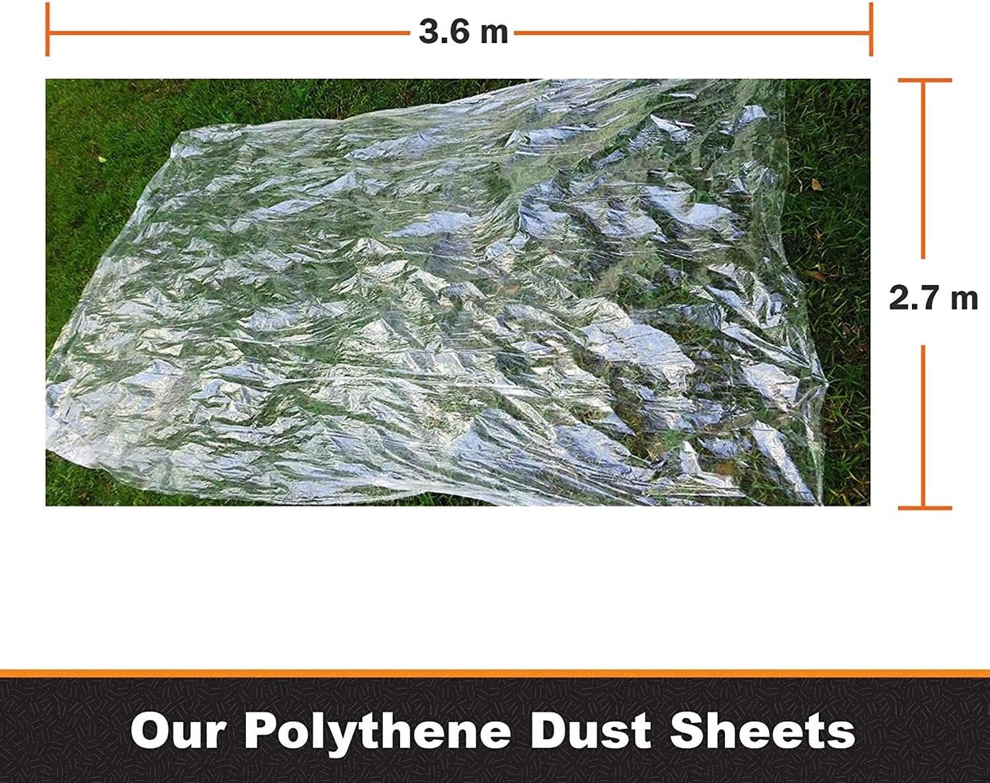General Purpose 2 Polythene Dust Sheets