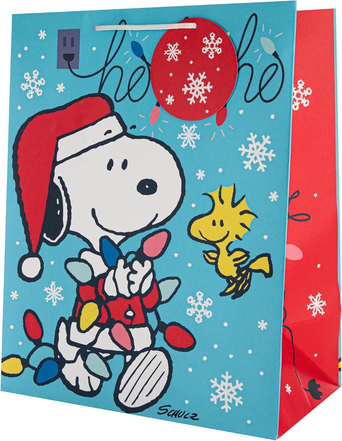 Snoopy & Woodstock 3 Pack Large Christmas Gift Bags