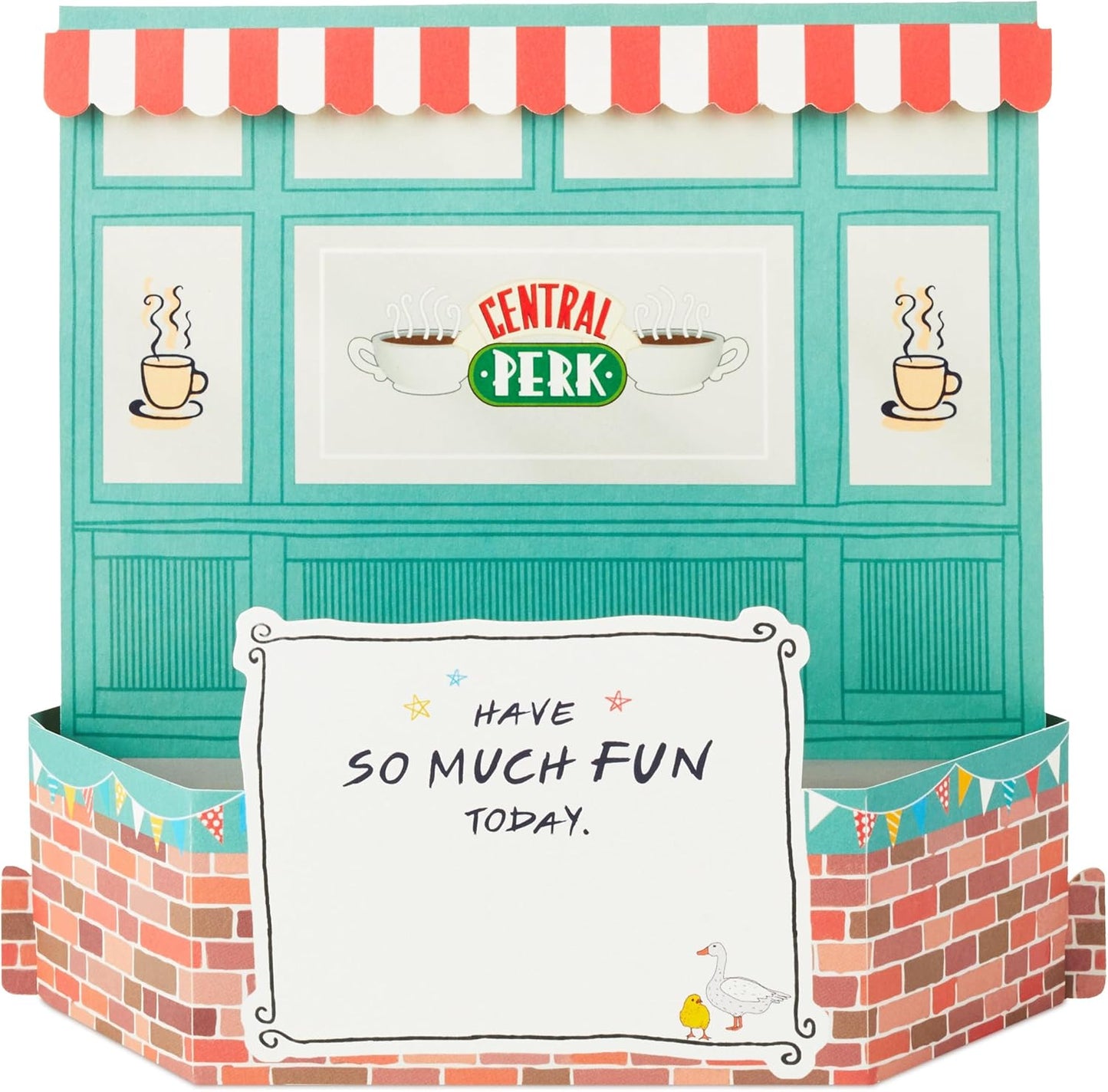 Warner Bros FRIENDS Paper Wonder Collection 3D Pop Up Birthday Card