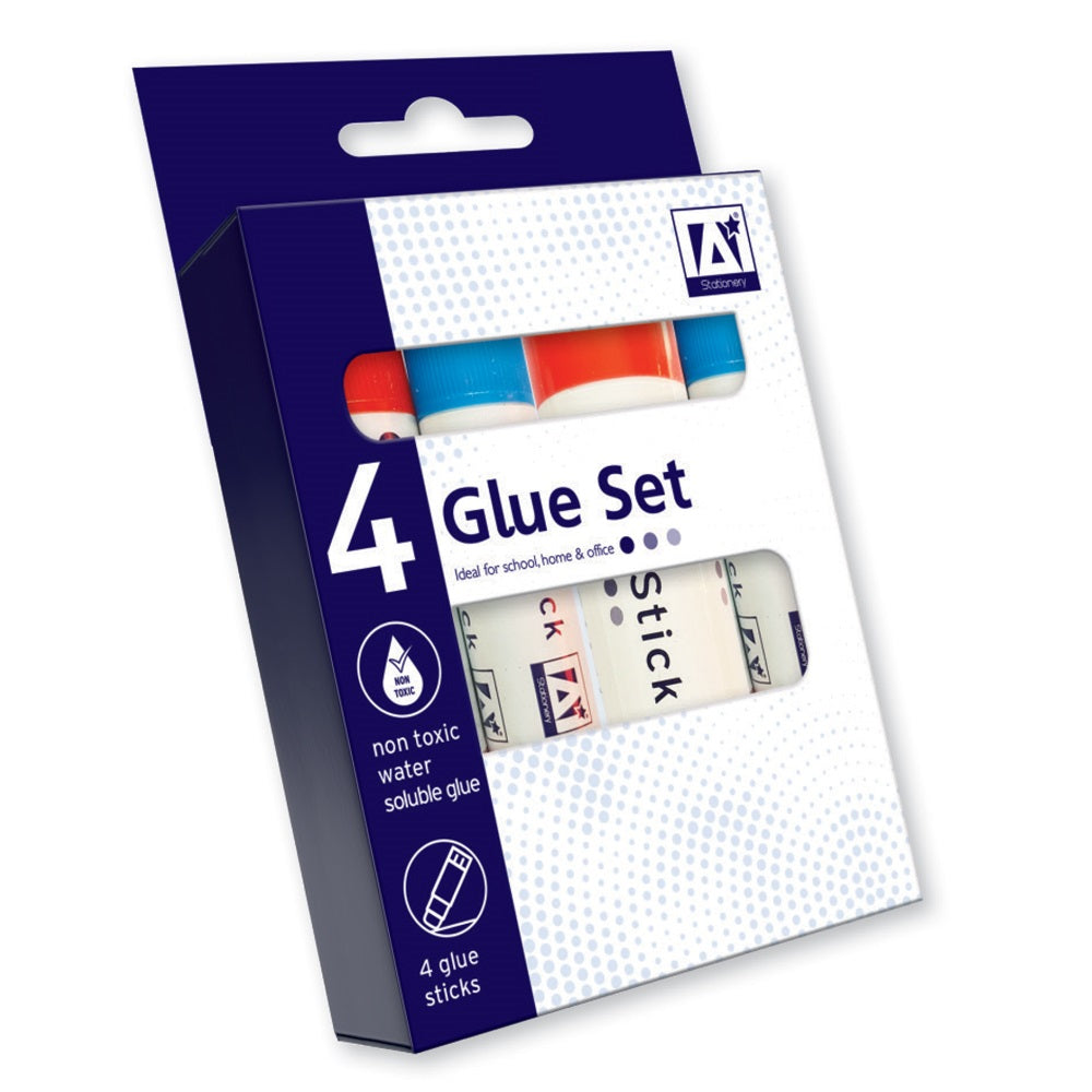 Pack of 4 Glue Sticks