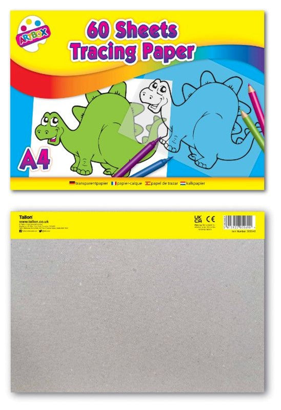 60 Sheets A4 Tracing Paper Pad