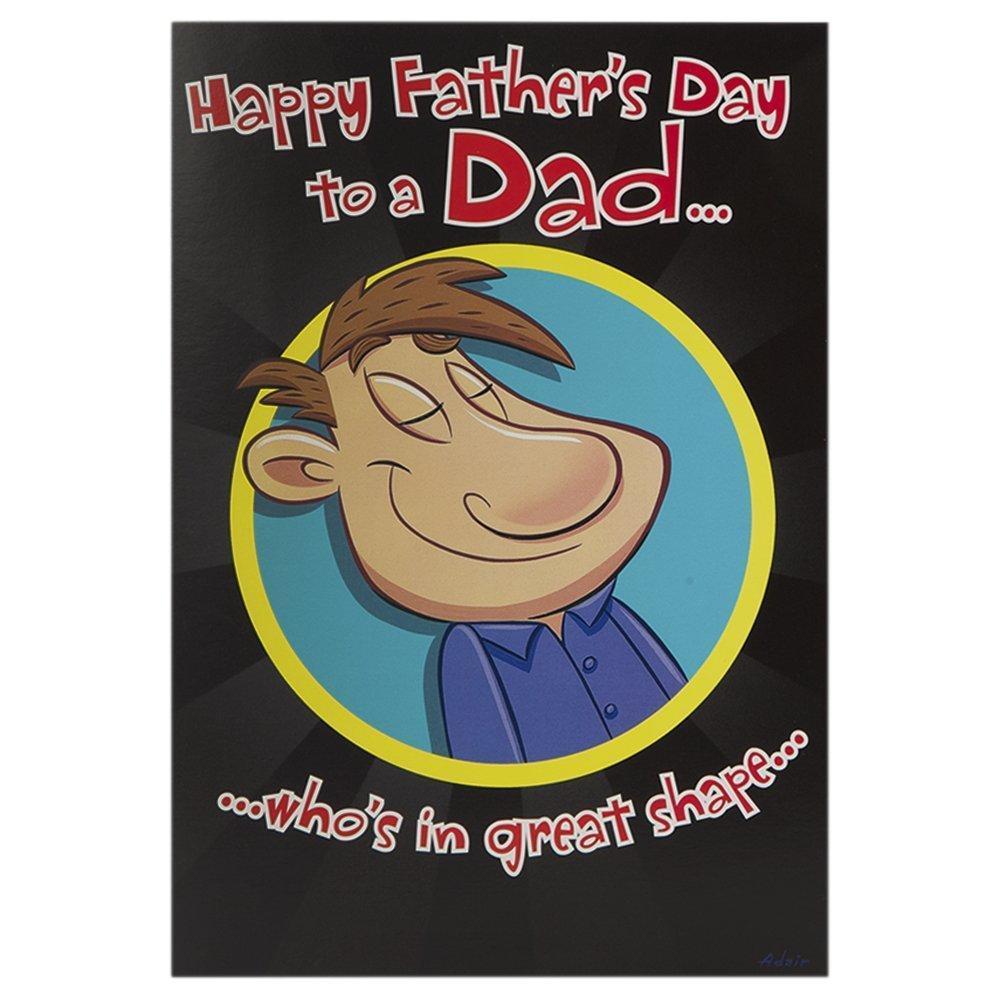Hallmark Dad Father's Day Card Great Shape - Medium