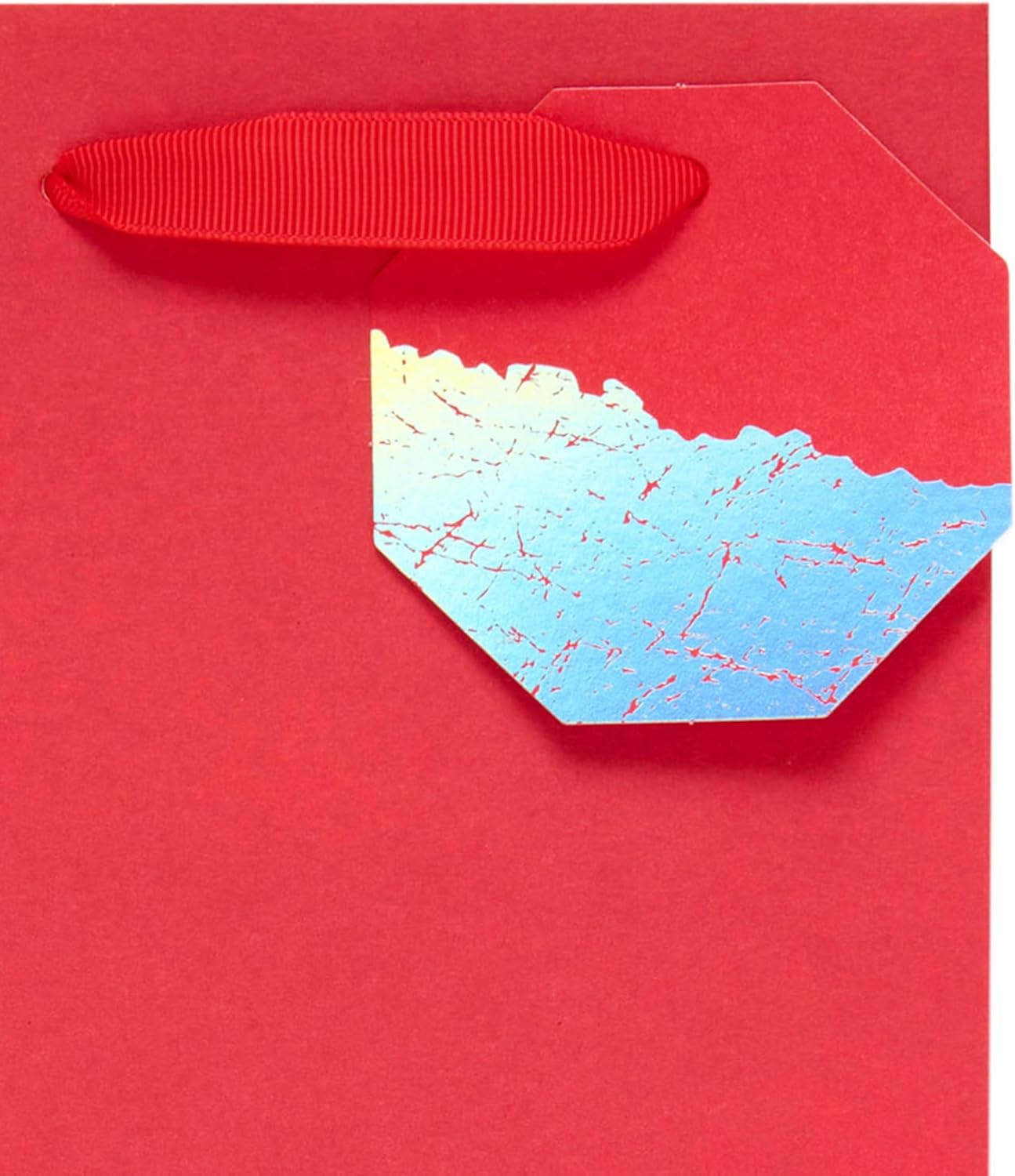 Red Design Bottle Bag for Birthdays, Valentine's Day & Other Events
