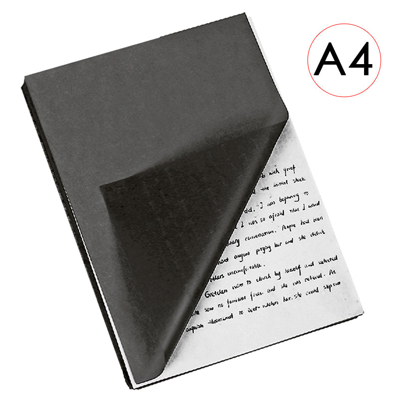Pack of 10 A4 Black Carbon Paper by Janrax