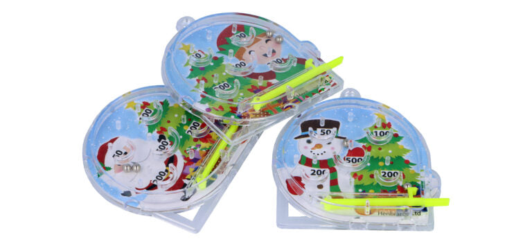 Pack of 12 Mini Christmas Pinball Puzzles