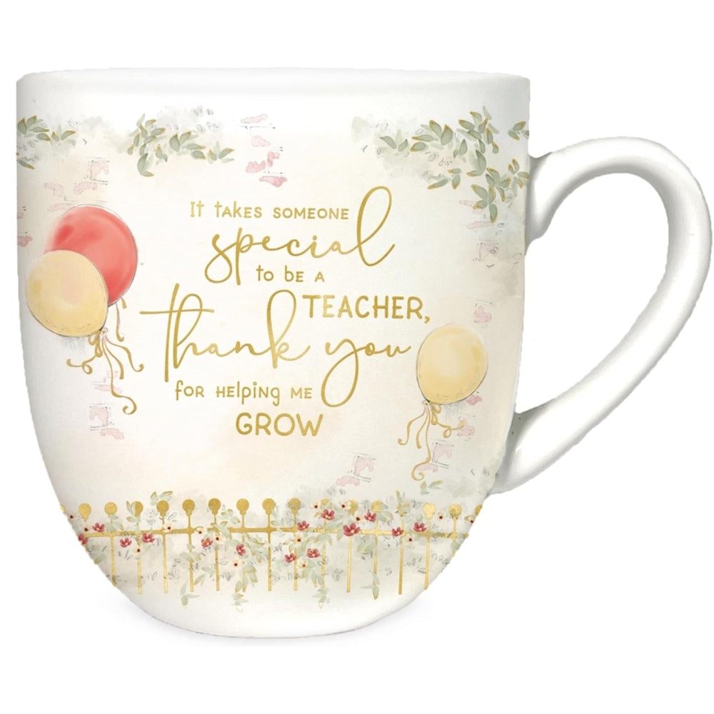 Me to You Tatty Teddy Luxury Bone China Gift Mug for Teacher Thank You Presented in Satin Lined Gift Box Signature Collection