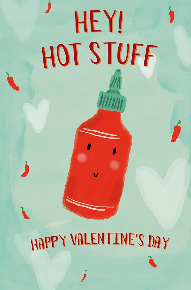 Hot Sauce Funny Valentine's Day Card