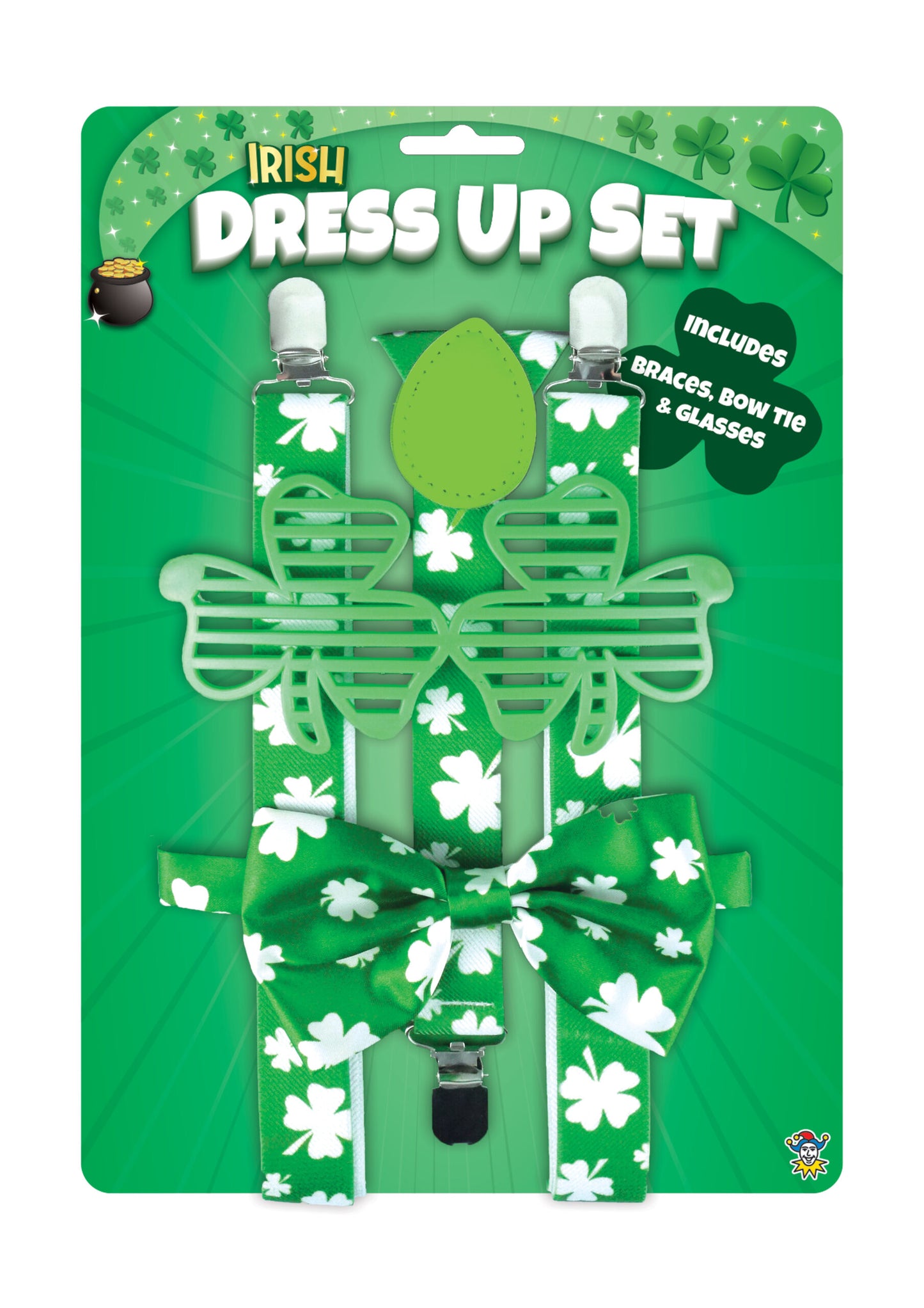 St. Patrick's Day Fancy Dress 3 Pieces Set