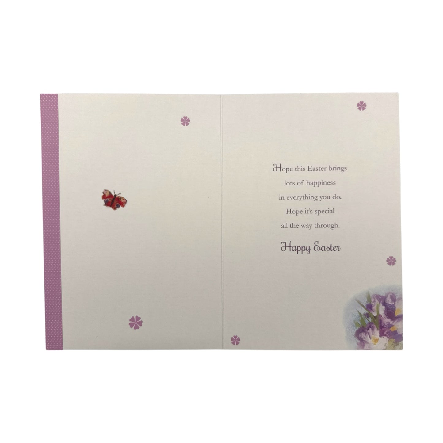 For A Dear Godfather Cute Rabbit Floral Design Easter Card