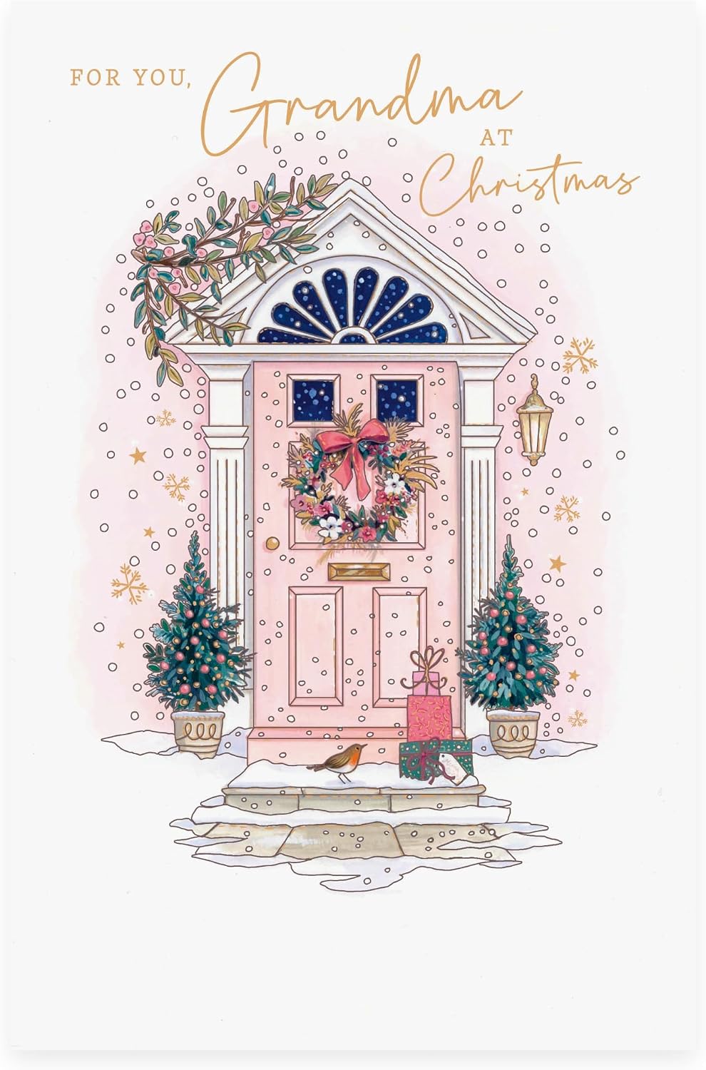 Pink Door Design Grandma Christmas Card
