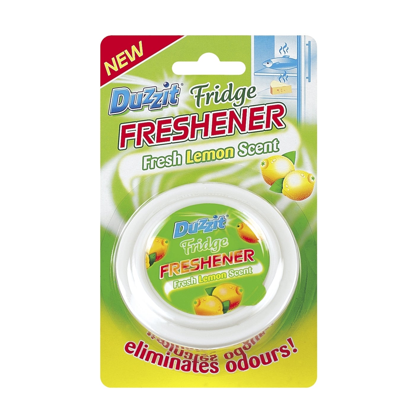 Duzzit Lemon Scent Fridge Freshener