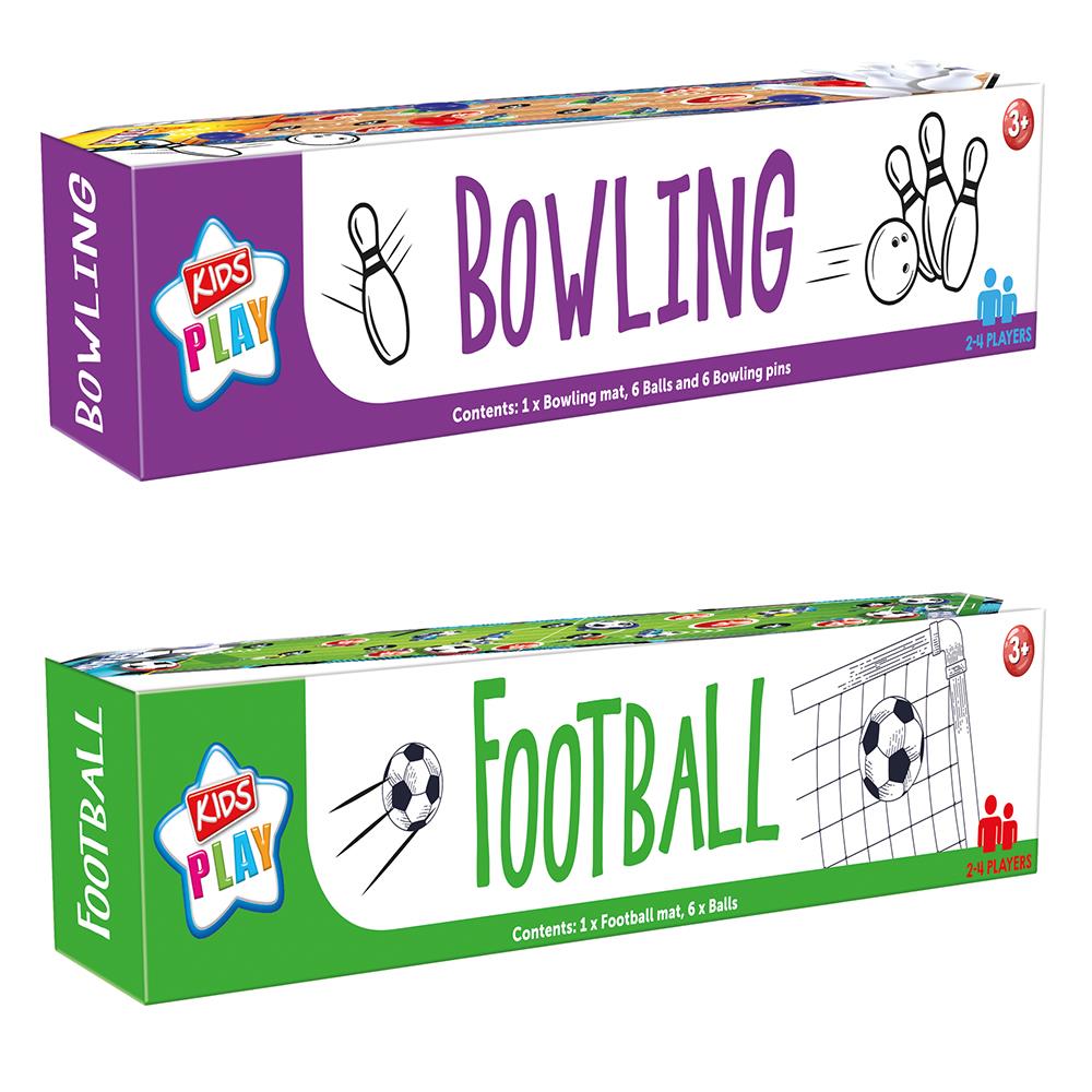 Bowling or Football Mat Game