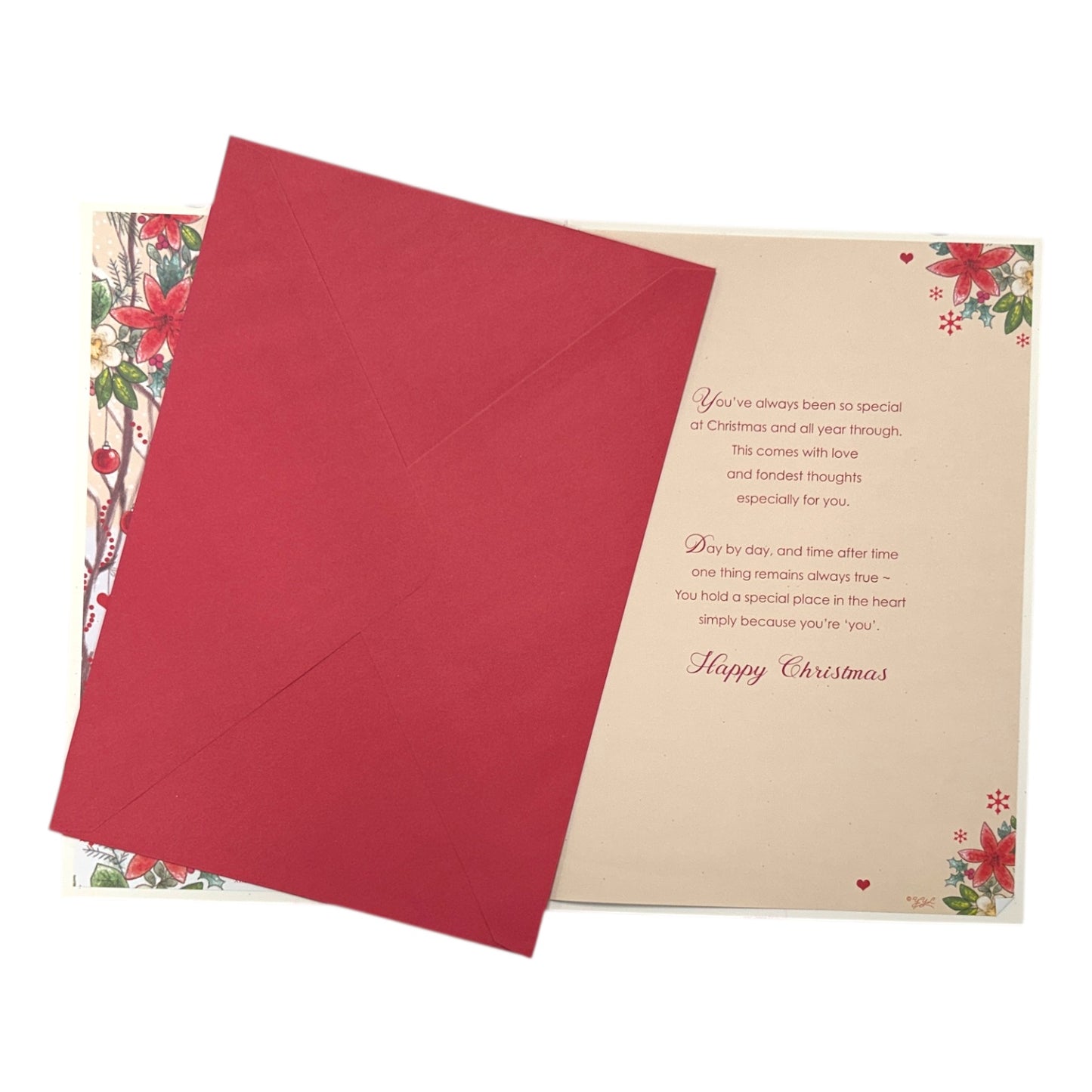 To a Special Mum Teddy At Mail Box Design Christmas Card