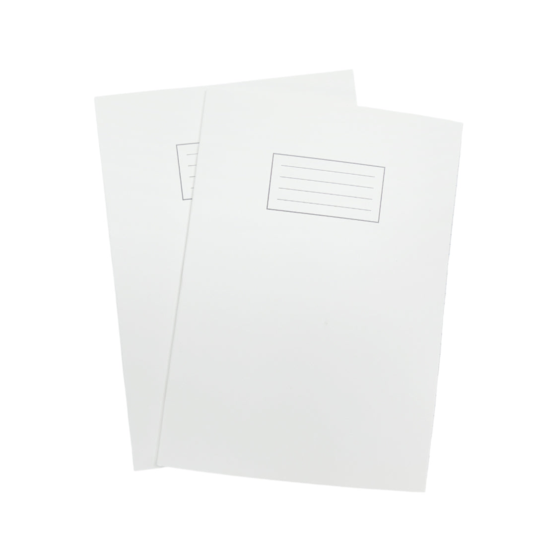 Janrax A4 White 80 Pages Feint and Ruled Exercise Book