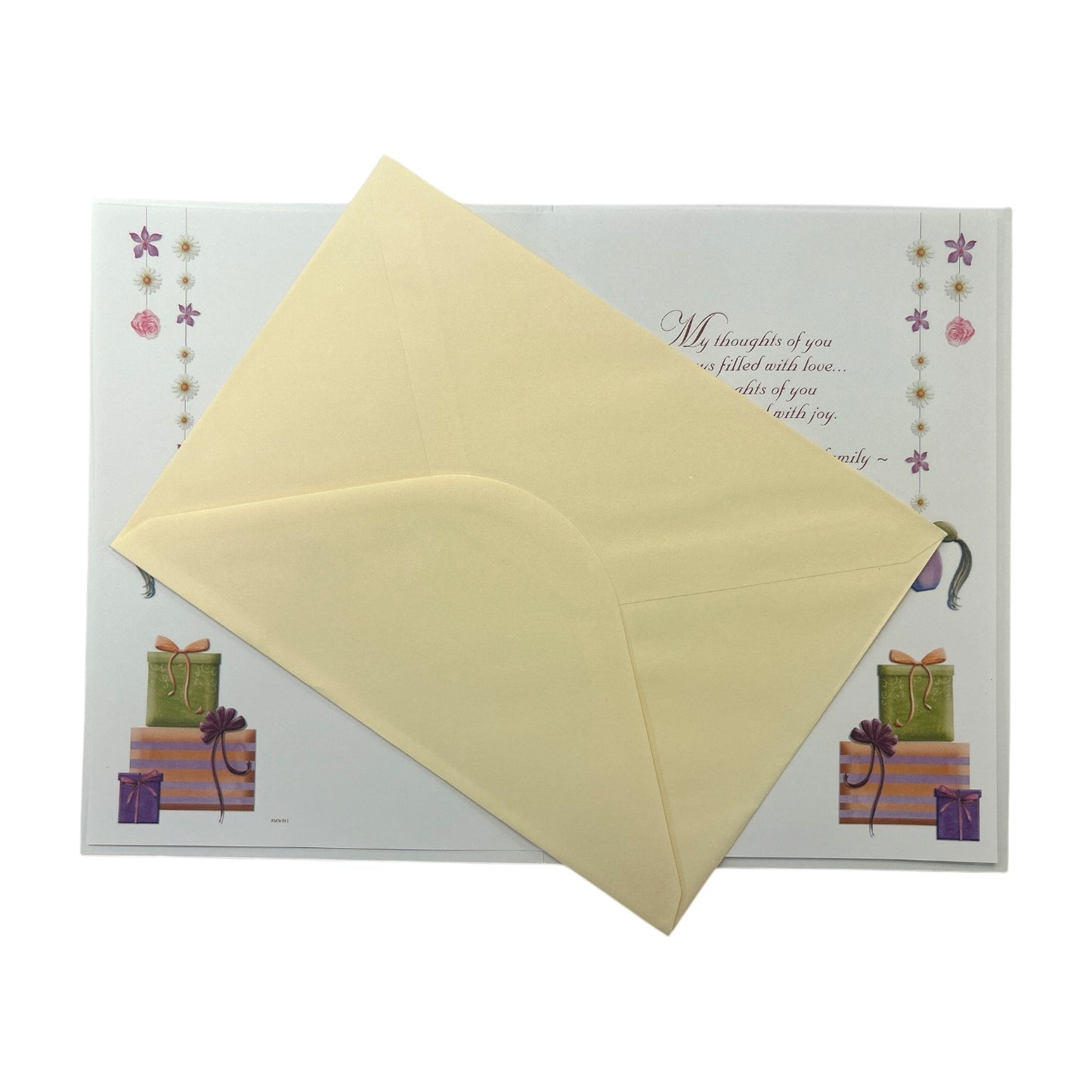 "On Mother's Day With Love To My Wife" Greeting Card