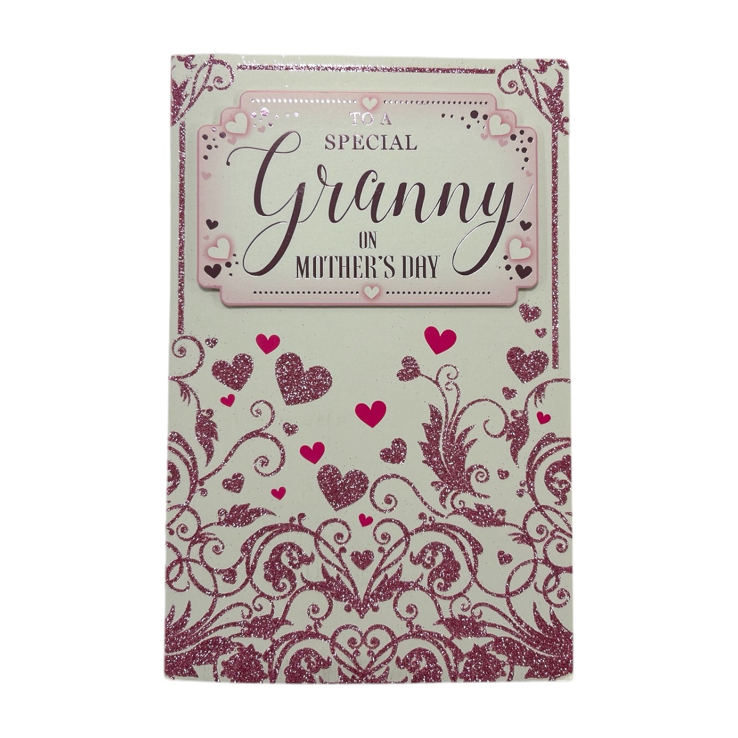 To A Special Granny Classic Mini Pink Hearts Design Mother's Day Boxed Card