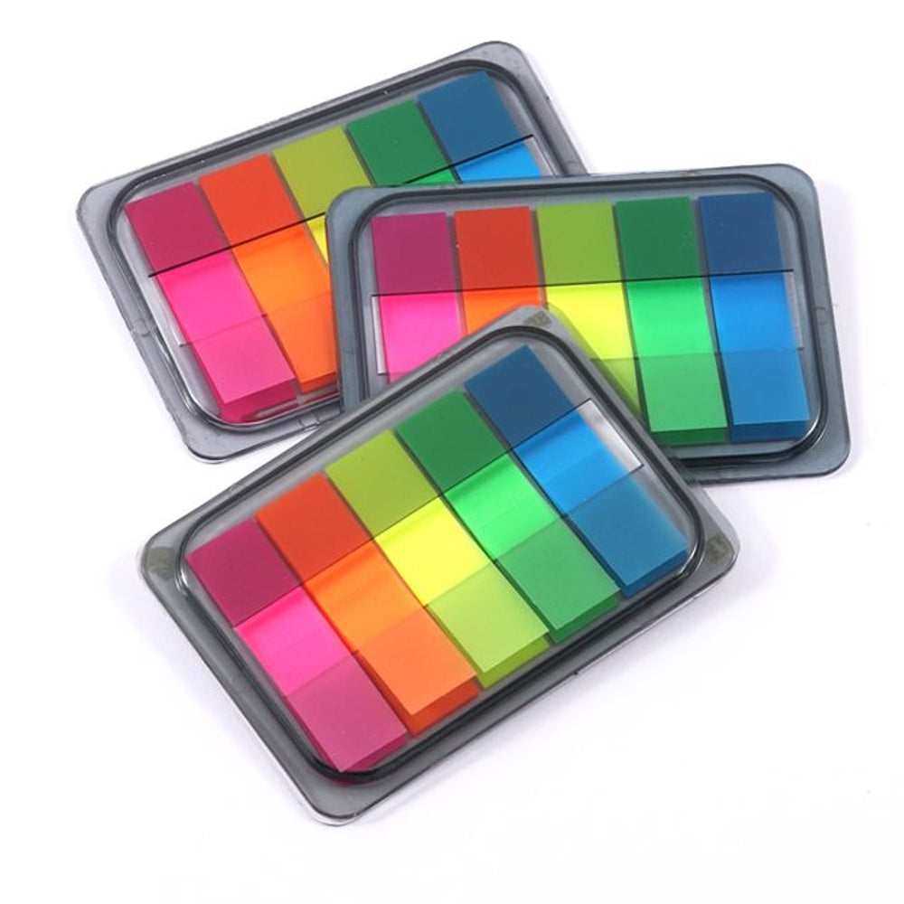Single 100 Sheets Colorful Page Marker Index Tab Removable Sticky Notes