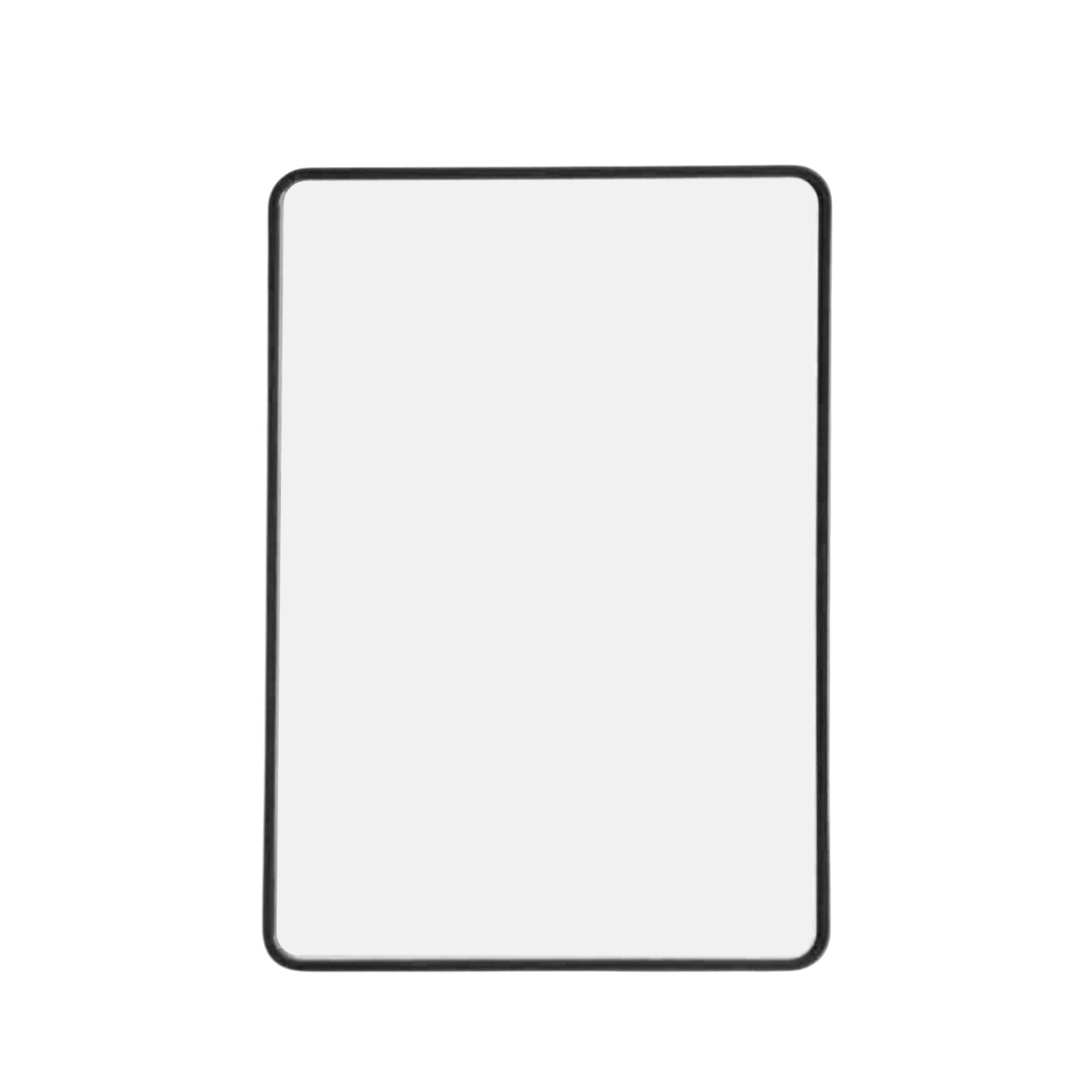 A4 Double Sided Magnetic Erasable MDF Plain Whiteboard With Black Border