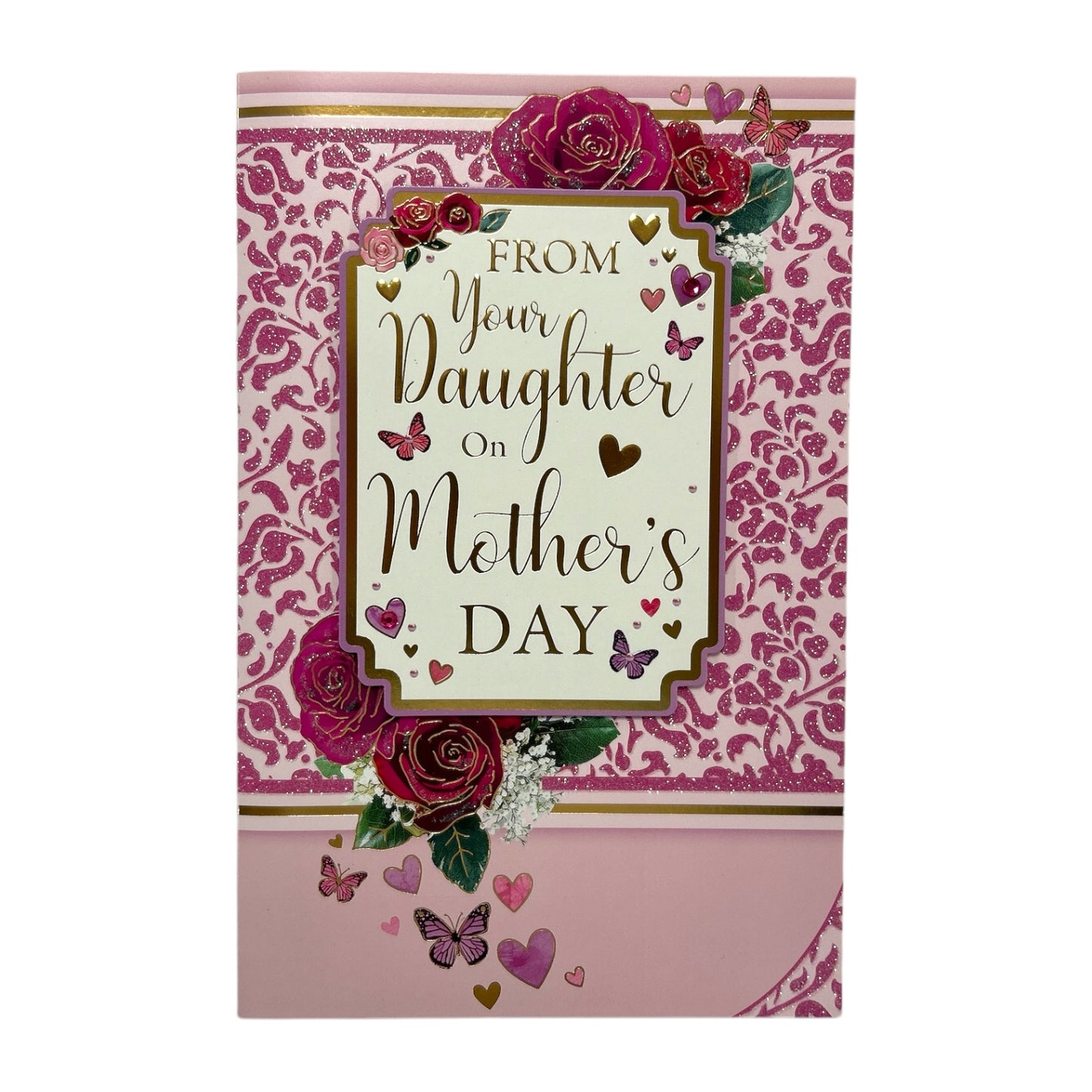 From Your Daughter Rose Design Keepsake Mother's Day Boxed Card