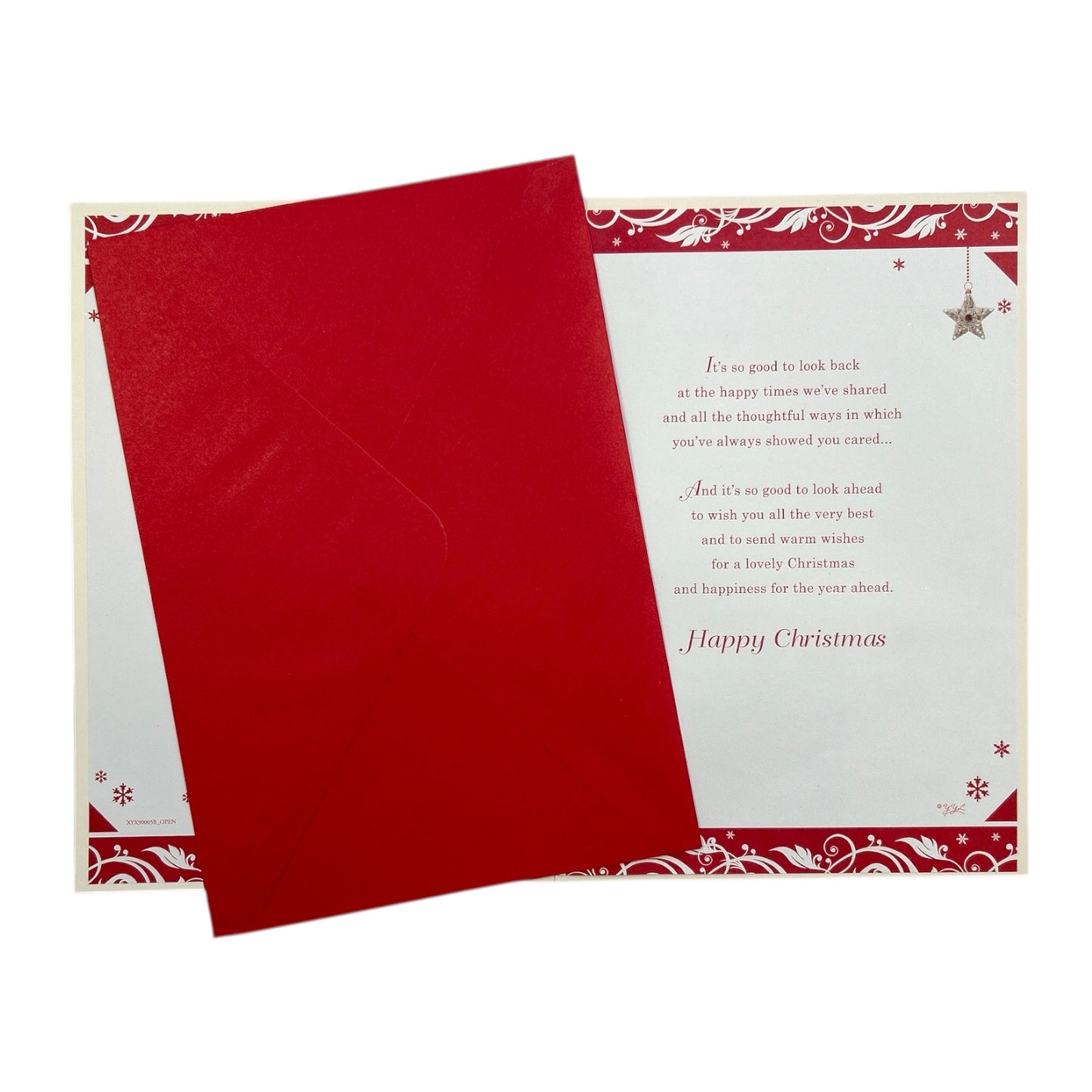 For a Special Daughter Hanging Decorative Baubles Design Christmas Card